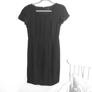 Talbots petite little black sheath dress
